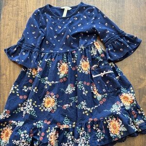 Matilda Jane Navy Floral Kids Dress